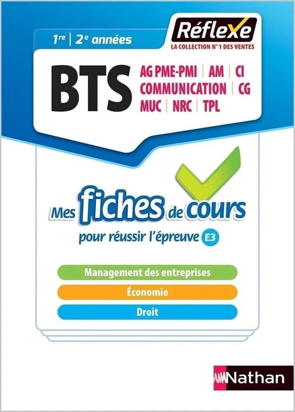 Management des entreprises ; économie, droit ; BTS (édition 2018)