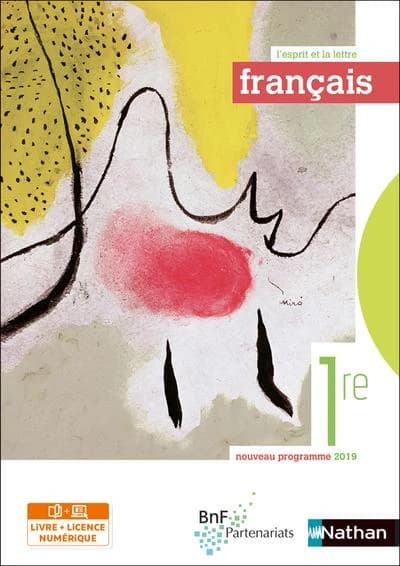 L'esprit et la lettre ; français ; 1re (édition 2019)