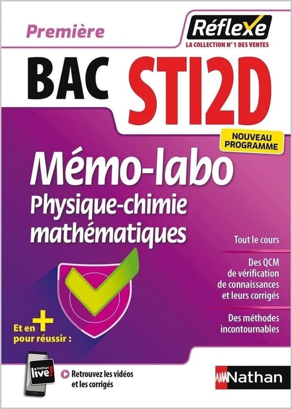 Physique-chimie et mathématiques 1re STI2D : Enseignement de spécialité