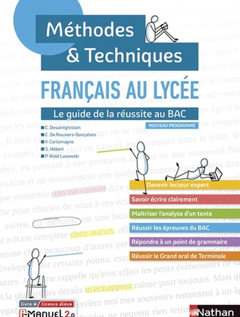 Français ; méthodes & techniques ; classes des lycées (édition 2020)