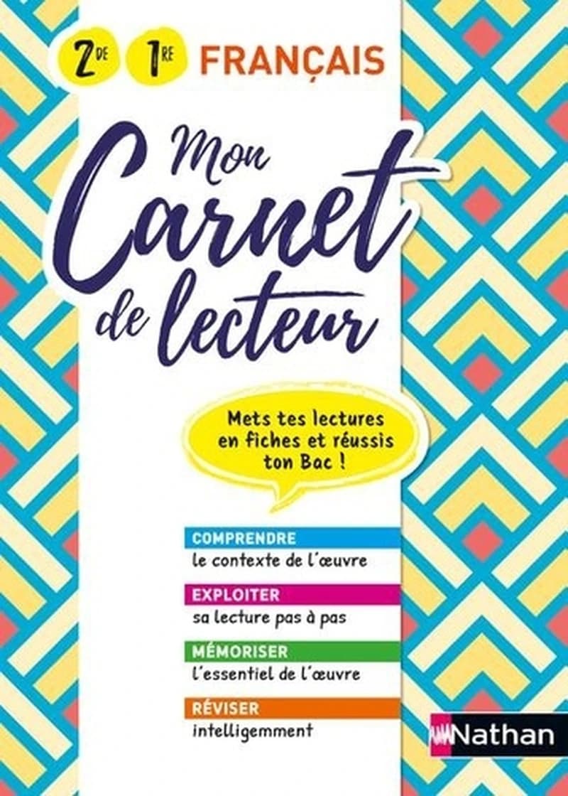 Mon carnet de lecteur : français : 2de