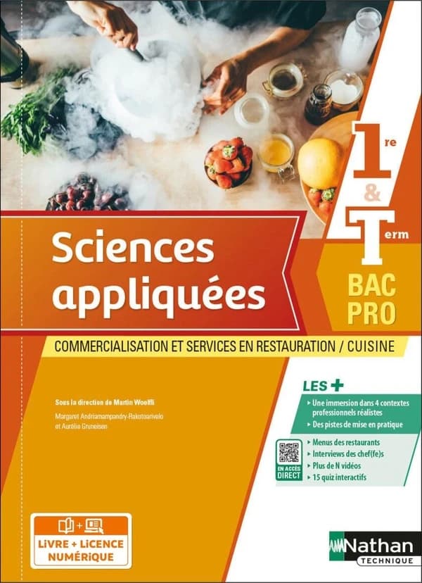 Sciences appliquées : 1re