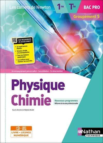 Les cahiers de Newton : physique-chimie : 1re