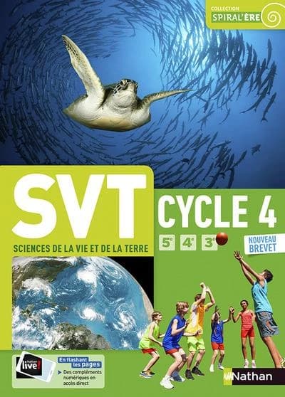SVT, sciences de la vie et de la Terre : cycle 4 : 5e, 4e, 3e