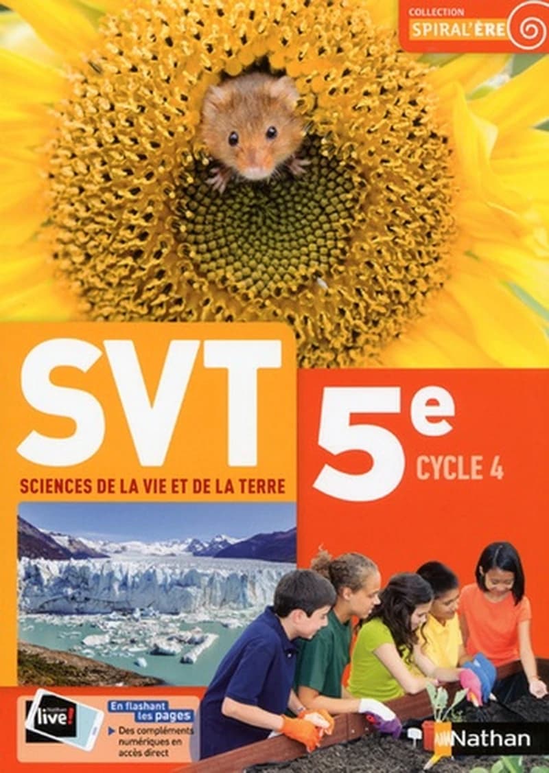 SVT, sciences de la vie et de la Terre : 5e : cycle 4