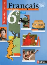 Français 6e, cycle 3 : livre unique : nouveau programme 2016