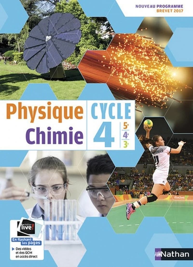 Physique, chimie : cycle 4, 5e, 4e, 3e : nouveau programme brevet 2017