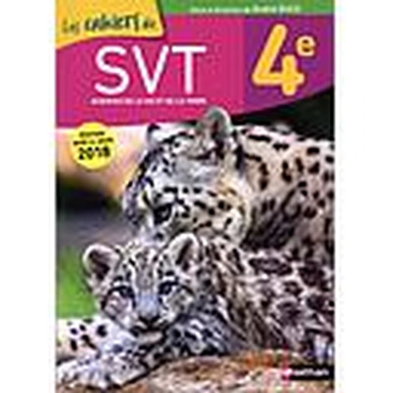 SVT DUCO 4E - CAHIER - 2018