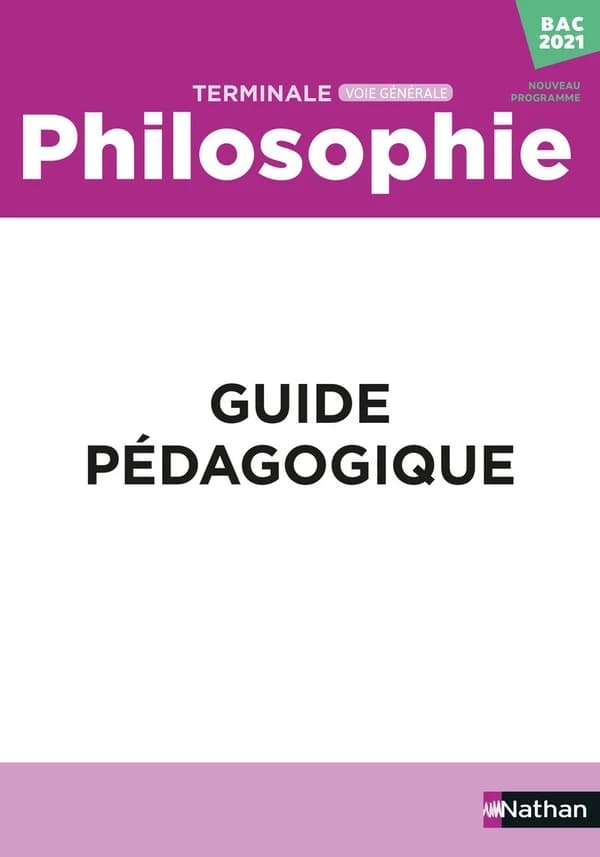 Philosophie ; terminale ; livre du professeur (édition 2020)