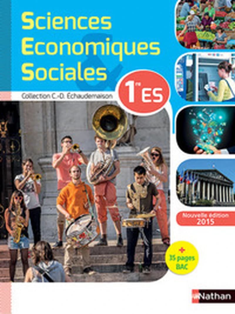 Sciences Economiques Sociales 1e ES