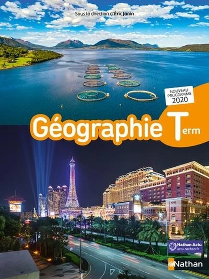 Géographie, Term : nouveau programme 2020