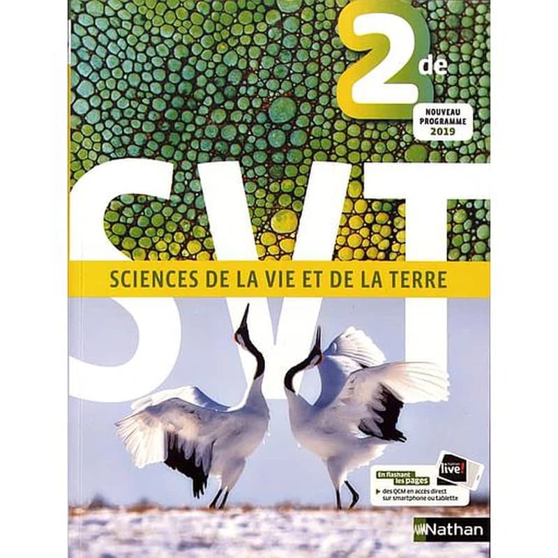 SVT, sciences de la vie et de la Terre : 2de : nouveau programme 2019