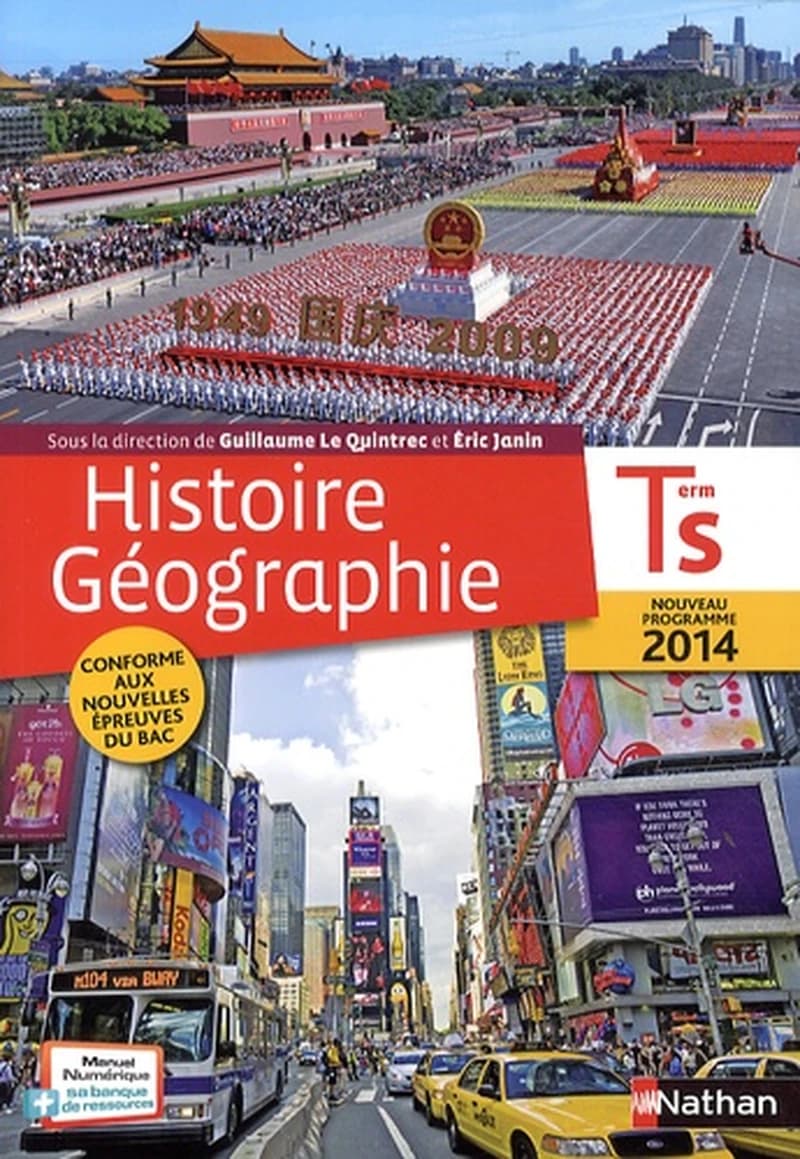 Histoire-géographie, Term S : nouveau programme 2014 : conforme aux nouvelles épreuves du bac