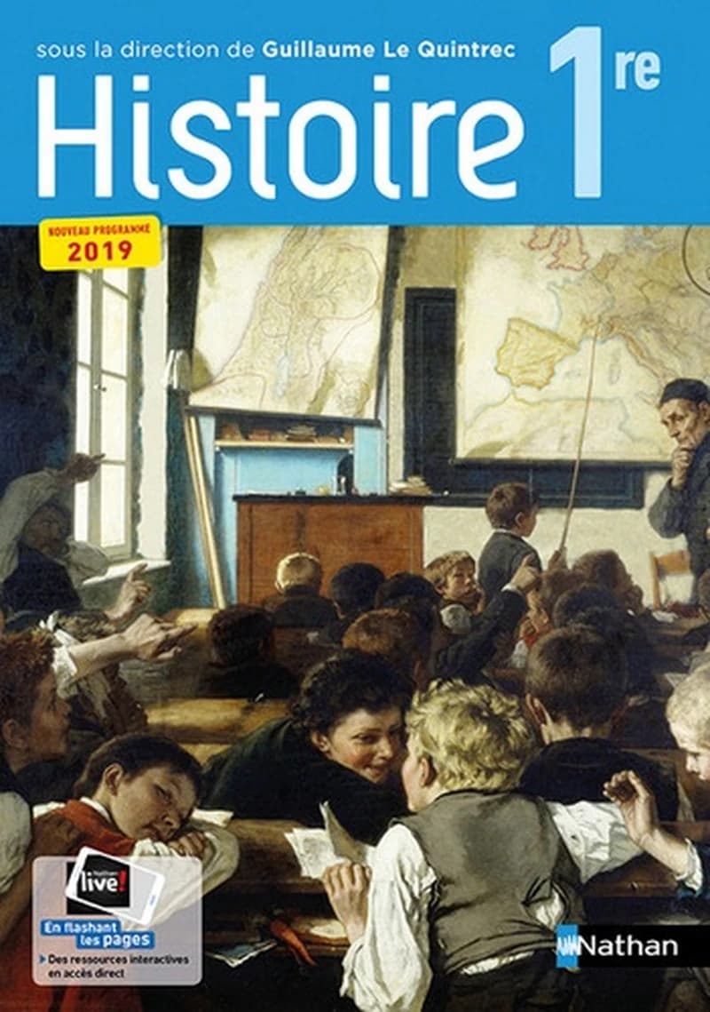 Histoire, 1re : nouveau programme 2019