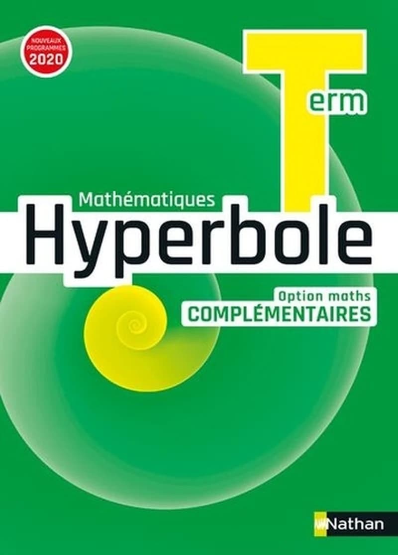 Mathématiques, Term : option maths complémentaires : nouveau programme 2020