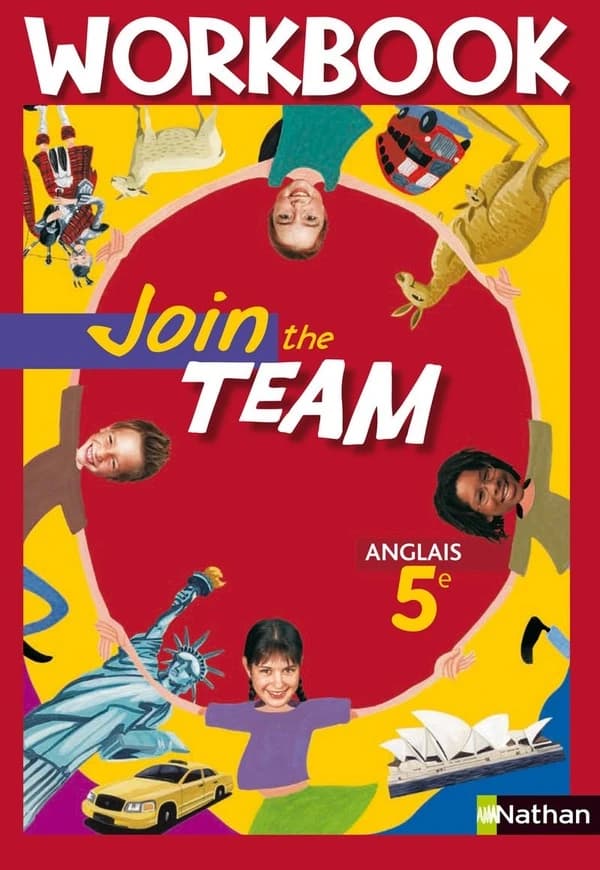 Join the team : anglais 5e : nouveaux programmes, palier 1, année 2