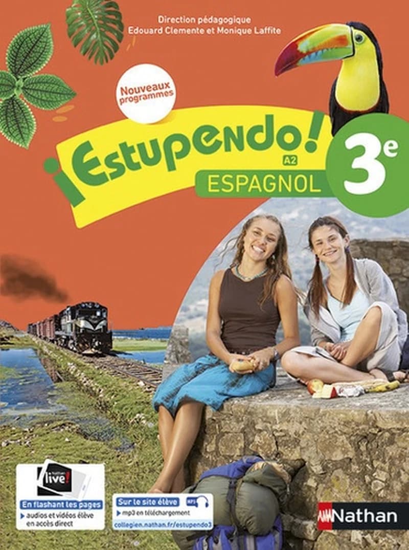 ESTUPENDO : espagnol ; 3e ; manuel de l'eleve (édition 2017)