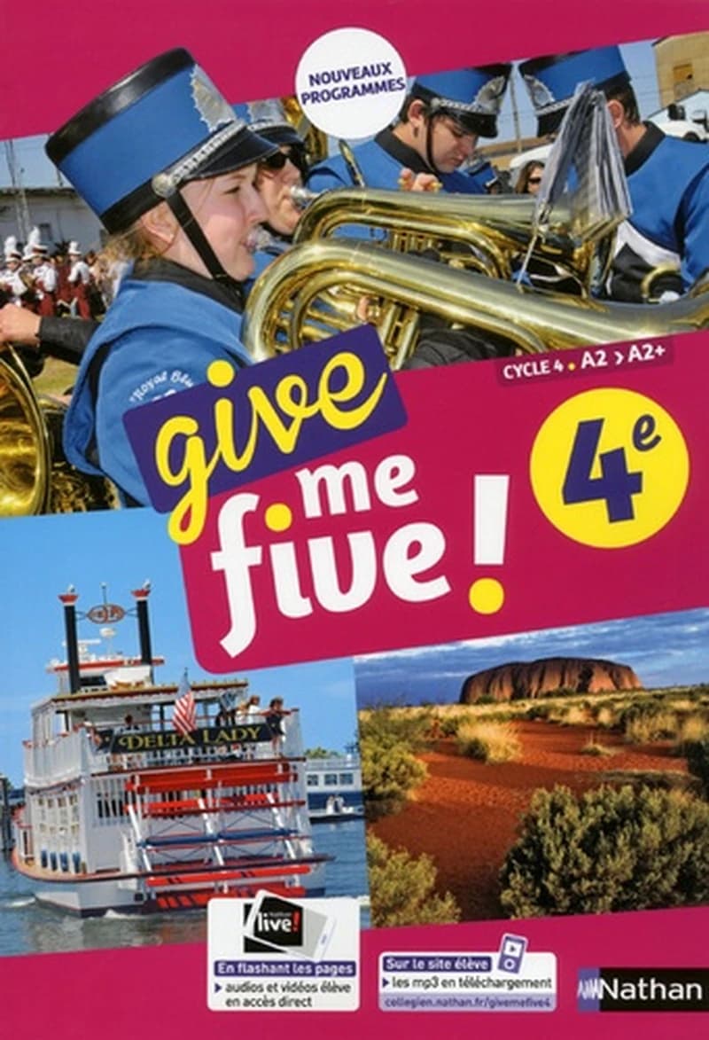 Give me five ! : anglais ; 4e ; manuel de l'élève (édition 2017)