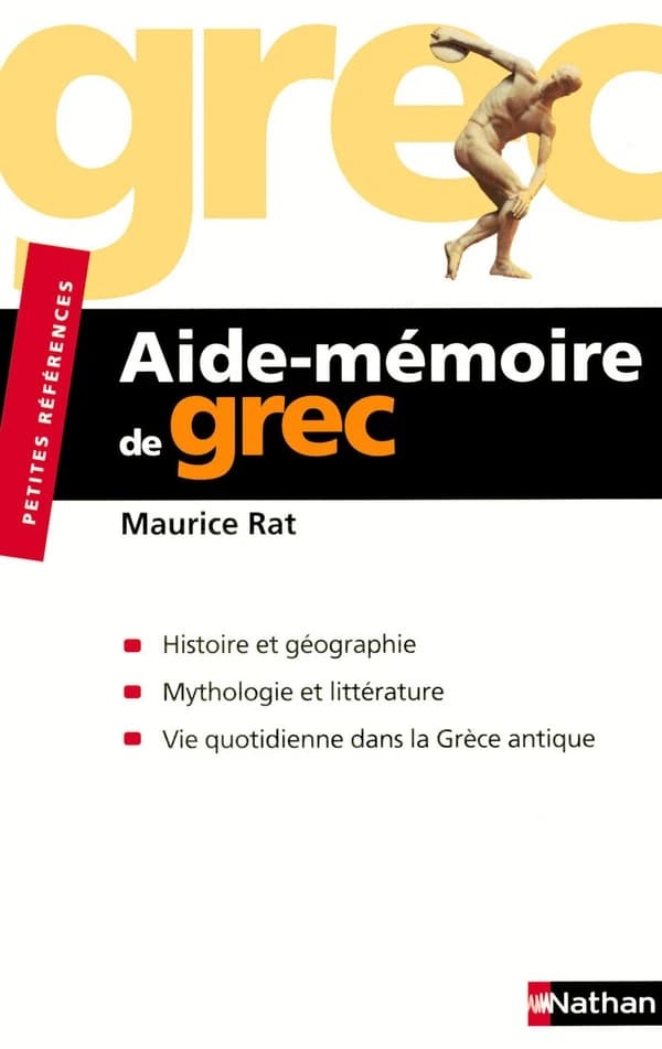 Aide-mémoire de grec ([Nouvelle éd.]) Maurice Rat,...
