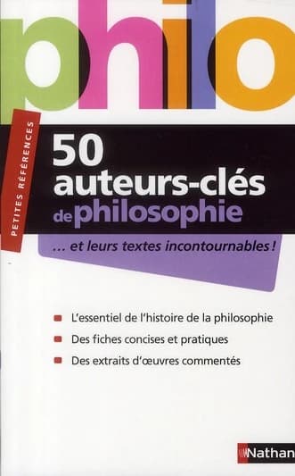 50 auteurs-clés de la philosophie et leur textes incontournables !