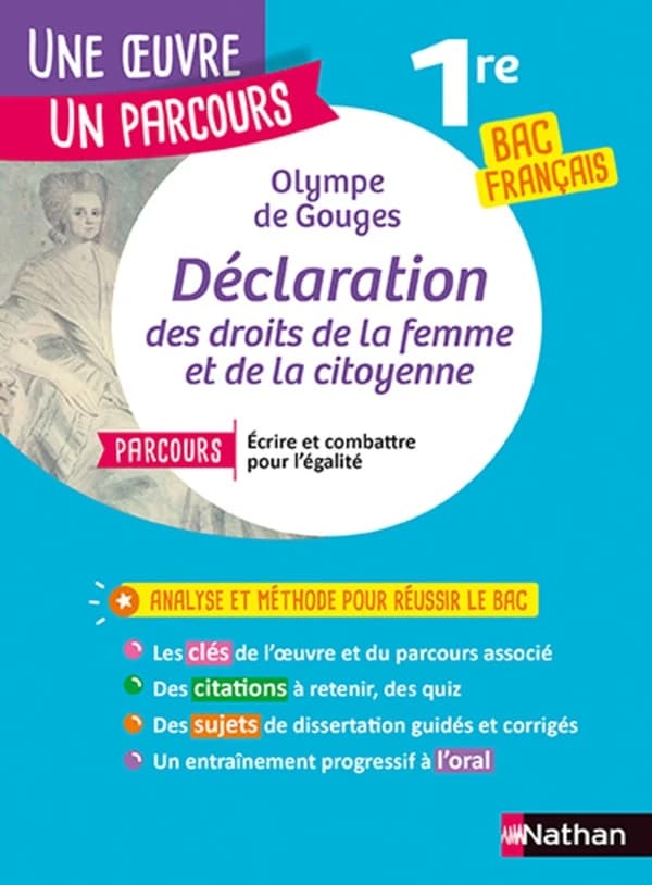 Olympe de Gouges, "Déclaration des droits de la femme et de la citoyenne"