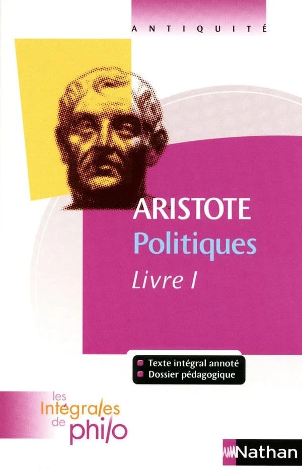 Aristote ; politiques Tome 1