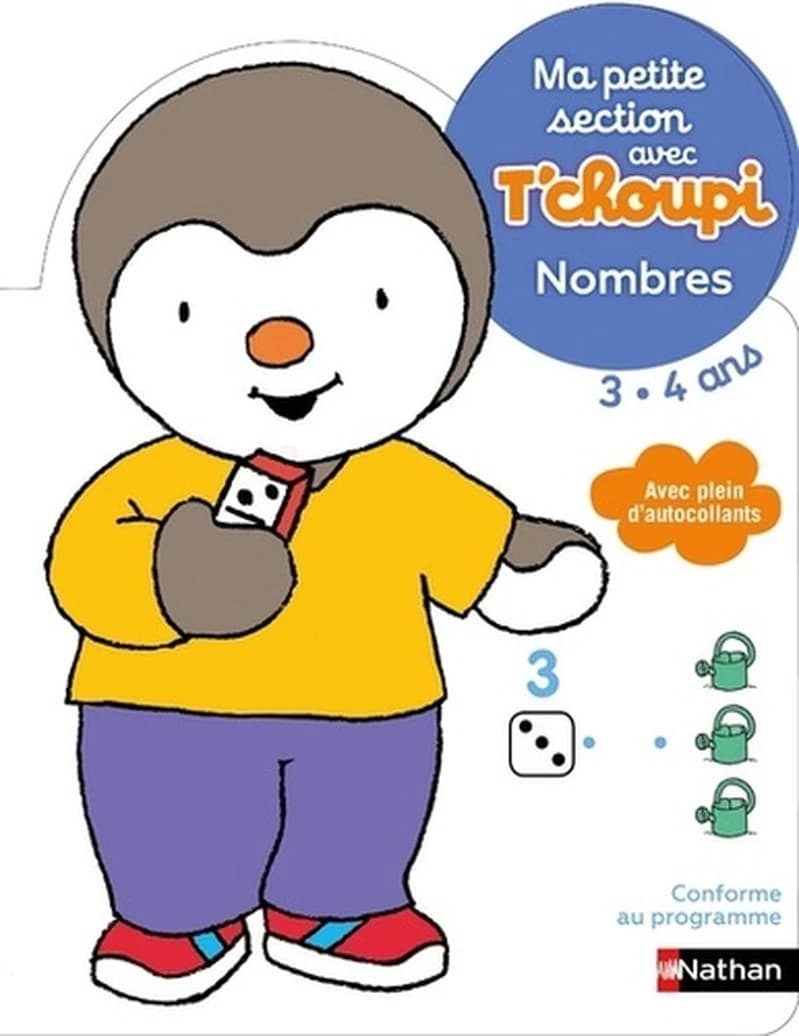 T'CHOUPI NOMBRES MA PETITE SECTION