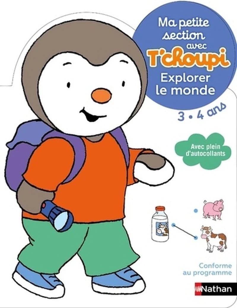 T'CHOUPI EXPLORER LE MONDE MA PETITE SECTION