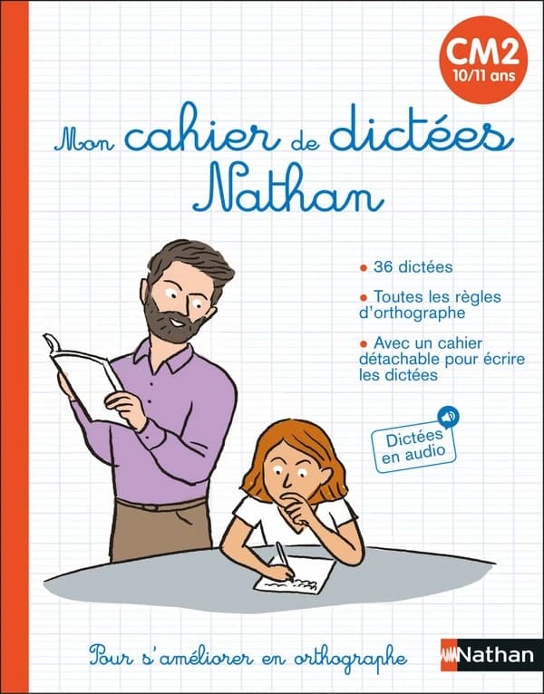 Mon cahier de dictées ; CM2 ; 10