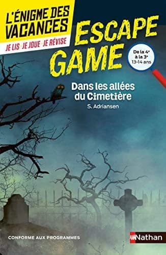 Dans les allées du cimetière : de la 4e à la 3e, 13-14 ans