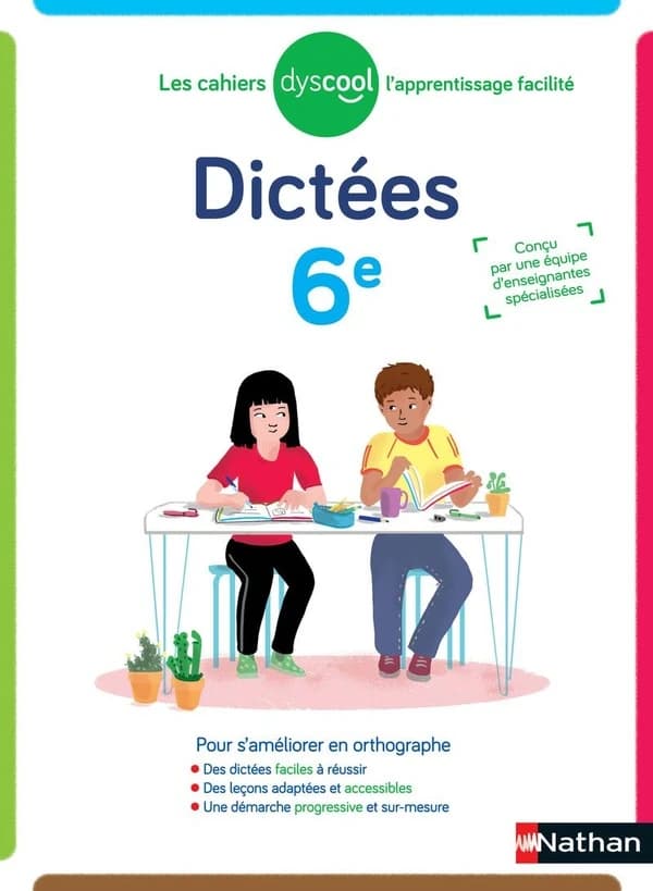Cahier de dictées ; 6e (édition 2021)