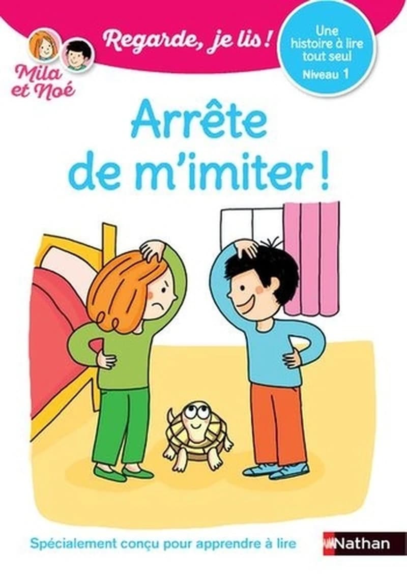 Regarde je lis : Arrête de m'imiter ! - Niveau 1