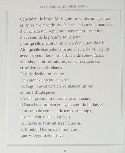 La chèvre de Monsieur Seguin