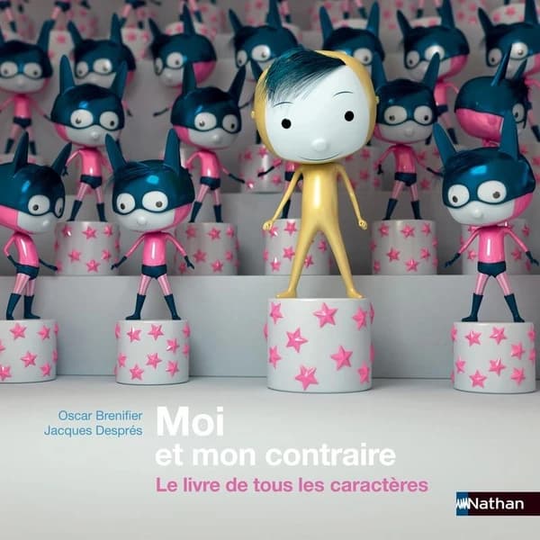Moi et mon contraire : le livre de tous les caractères ([Nouvelle éd.]) textes de Oscar Brenifier ; illustrations de Jacques Després
