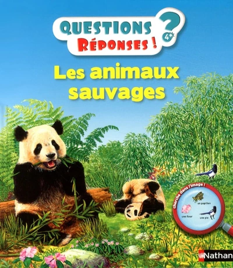 Les animaux sauvages ([Nouvelle éd.]) texte d'Agnès Vandewiele ; illustrations d'Emmanuelle Étienne