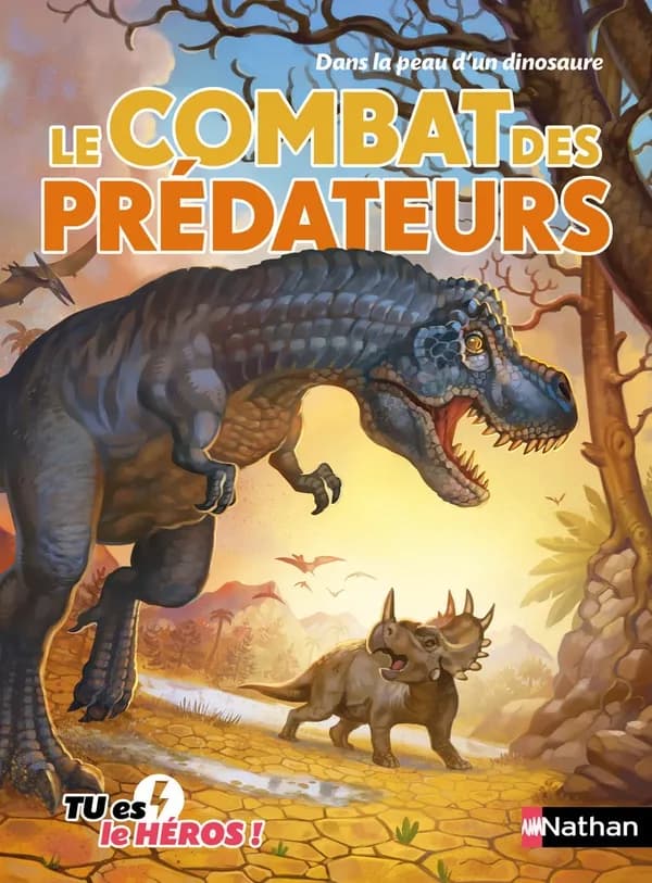 Le combat des prédateurs : dans la peau d'un dinosaure