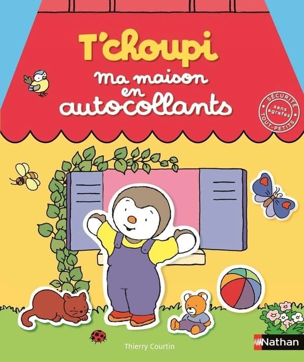 T'choupi : Ma maison en autocollants : [Autocollant]