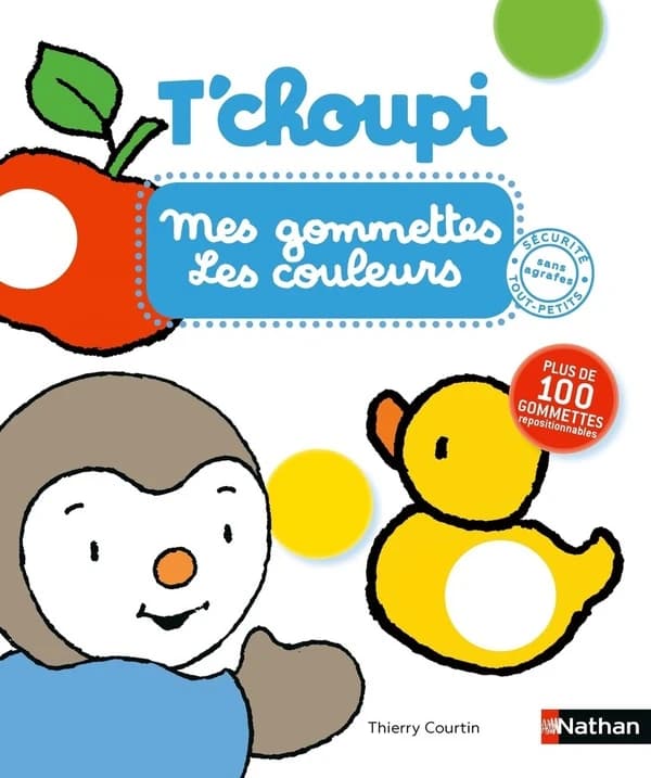 T'choupi : mes gommettes ; les couleurs