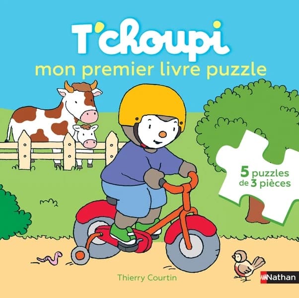 T'choupi : mon premier livre puzzle : 5 puzzles de 3 pièces