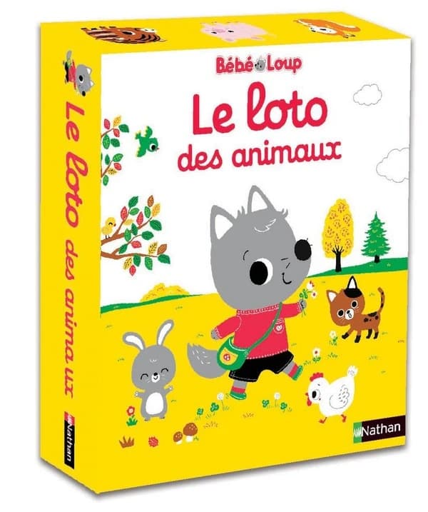 Le loto des animaux : bébé loup : [Image didactique]