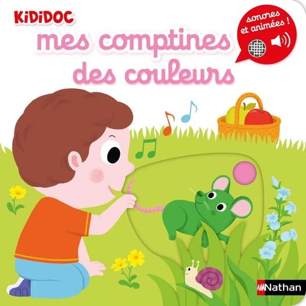 Mes comptines des couleurs : sonores et animées