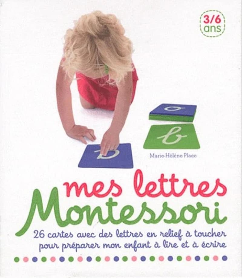 20 activités Montessori avec les lettres rugueuses : pour accompagner mon enfant dans la découverte de l'écriture et de la lecture