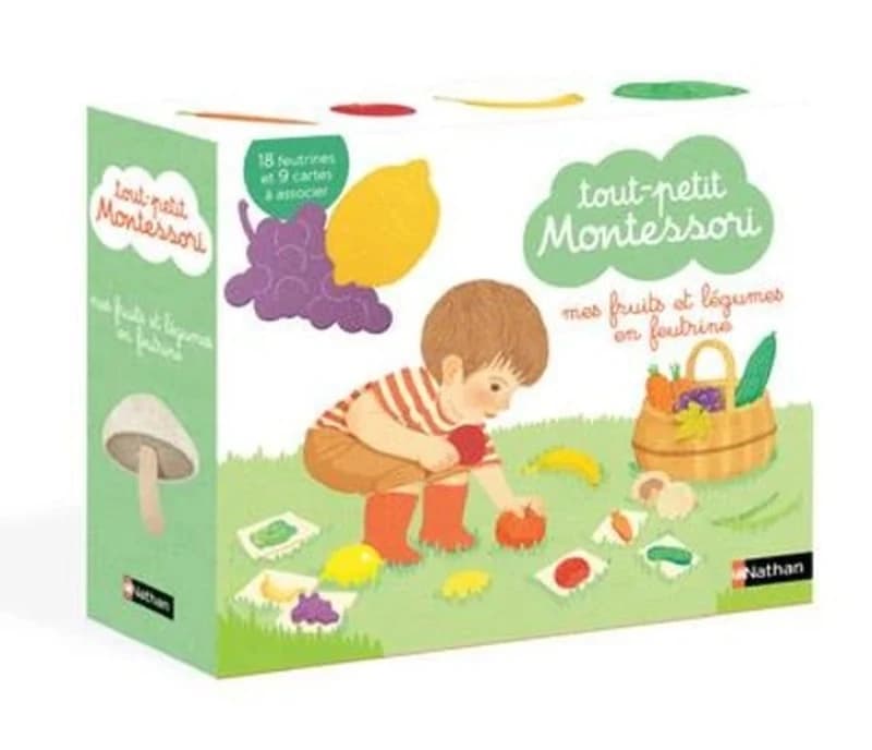 Tout-petit Montessori : fruits et légumes