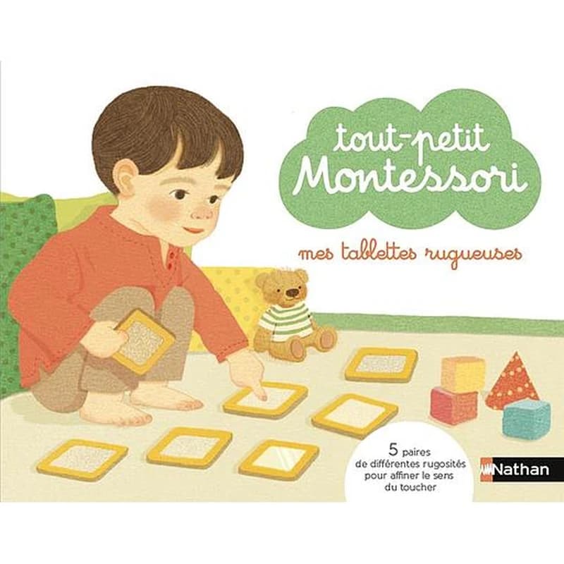 Mes tablettes rugueuses : tout-petit Montessori : dès 18 mois : [Image didactique]