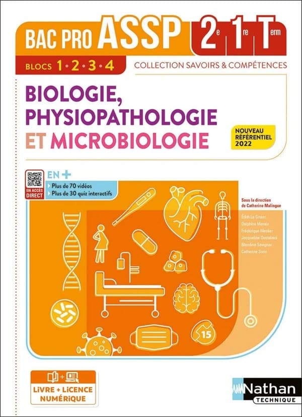 Biologie, physiopathologie et microbiologie : 2de