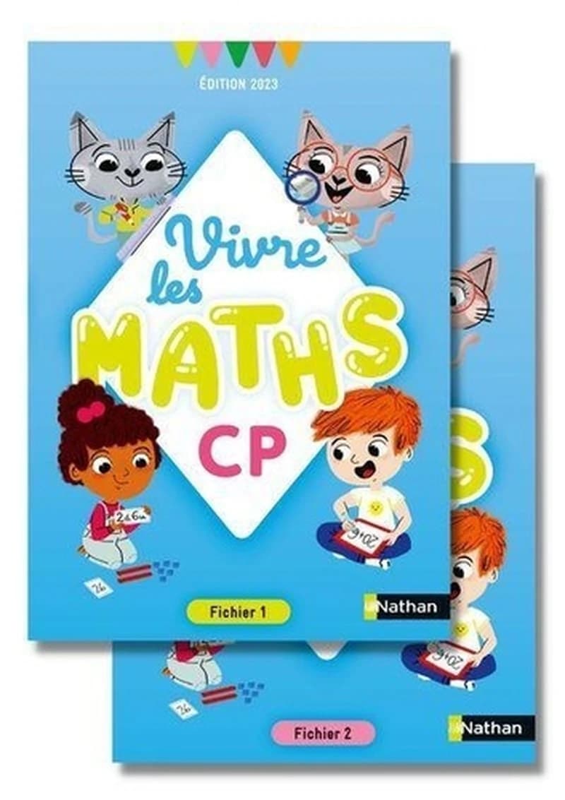 Vivre les maths : CP ; fichier de l'élève (édition 2023)