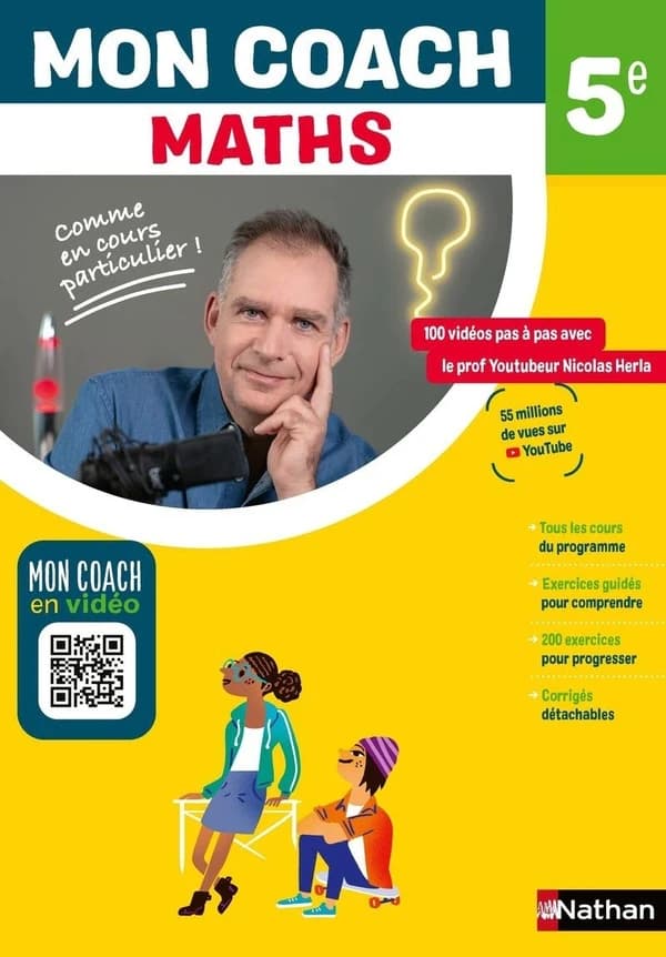 Mon coach : mathématiques ; 5e (édition 2023)