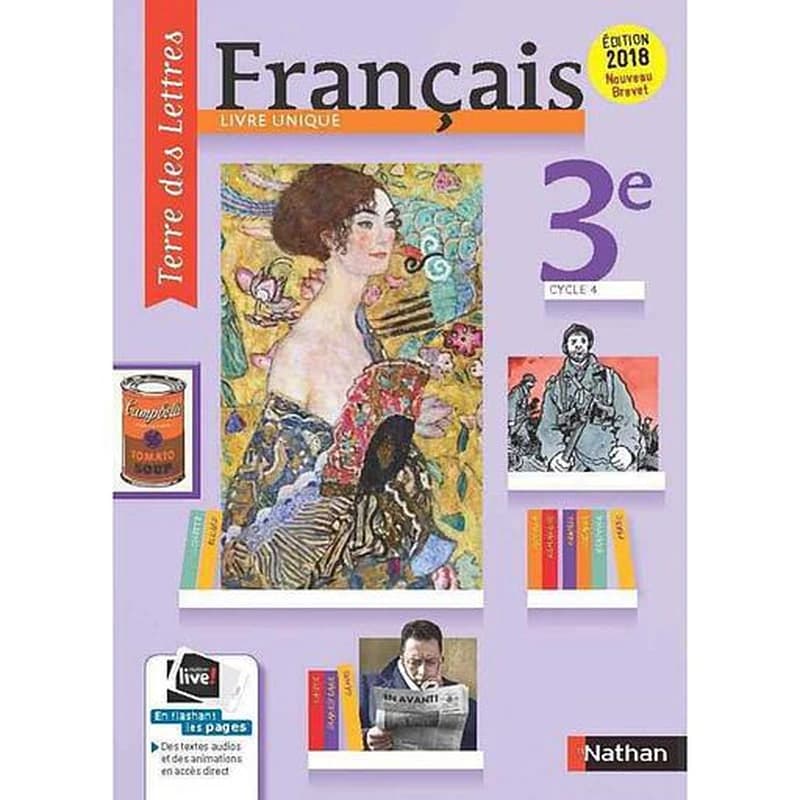 TERRE DES LETTRES 3E "SPÉCIAL MAROC" - MANUEL ÉLÈVE (EDITION 2023)