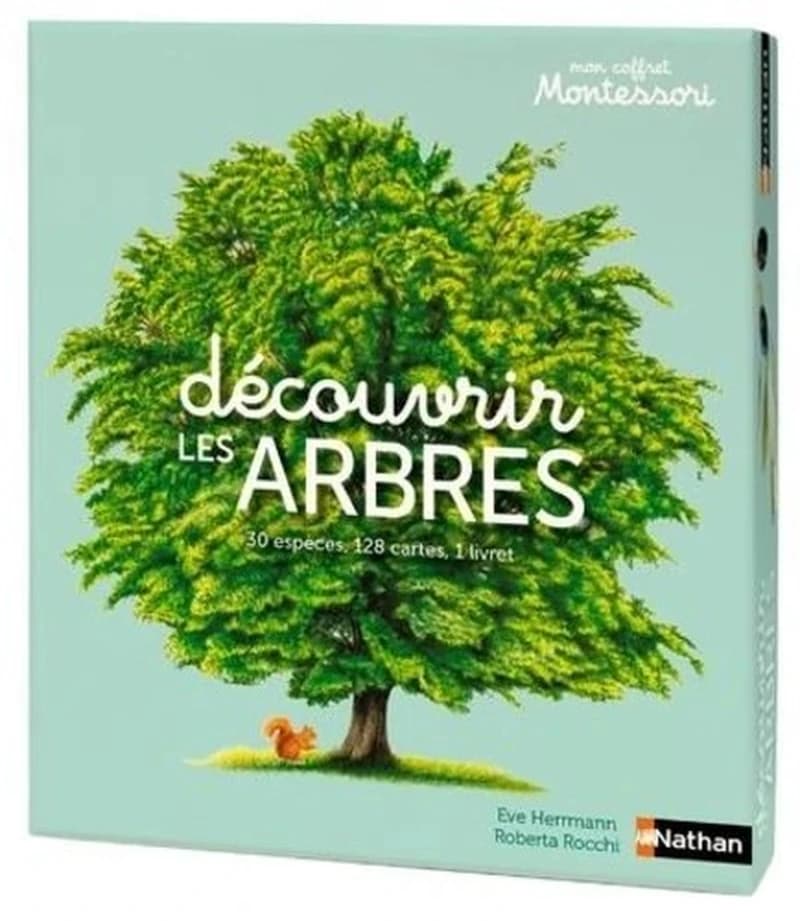 Mon coffret Montessori : découvrir les arbres : [Jeu mémo]