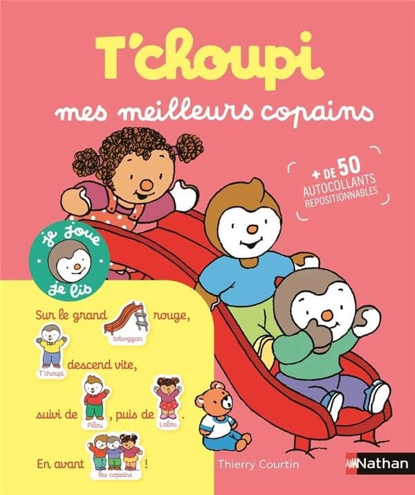 T'choupi : mes meilleurs copains : [autocollant]